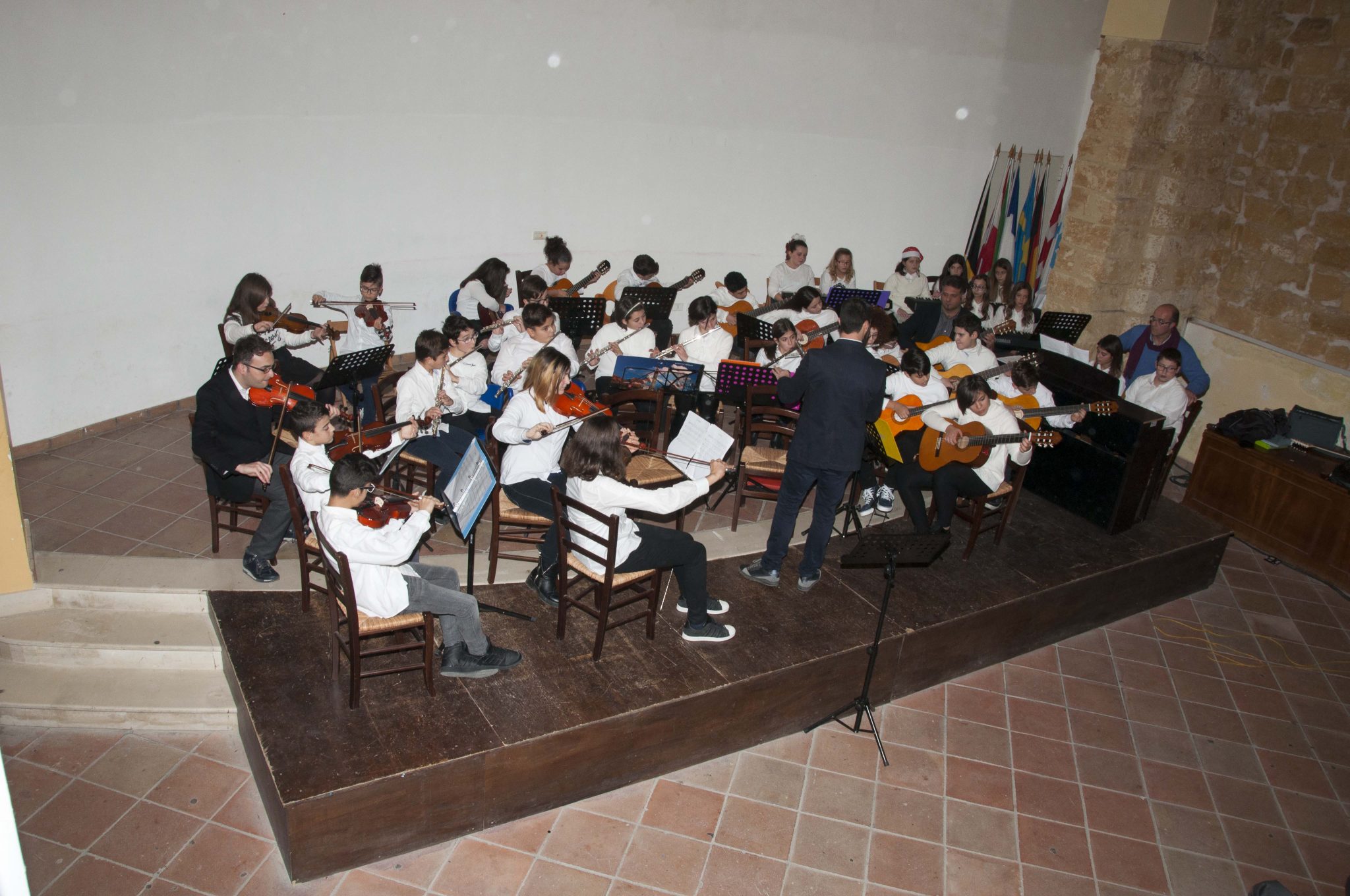 Gli alunni dell'istituto comprensivo Tomasi di Lampedusa di Santa Margherita suoneranno a Palermo alla presentazione della mostra "I giovani ricordano la Shoah"