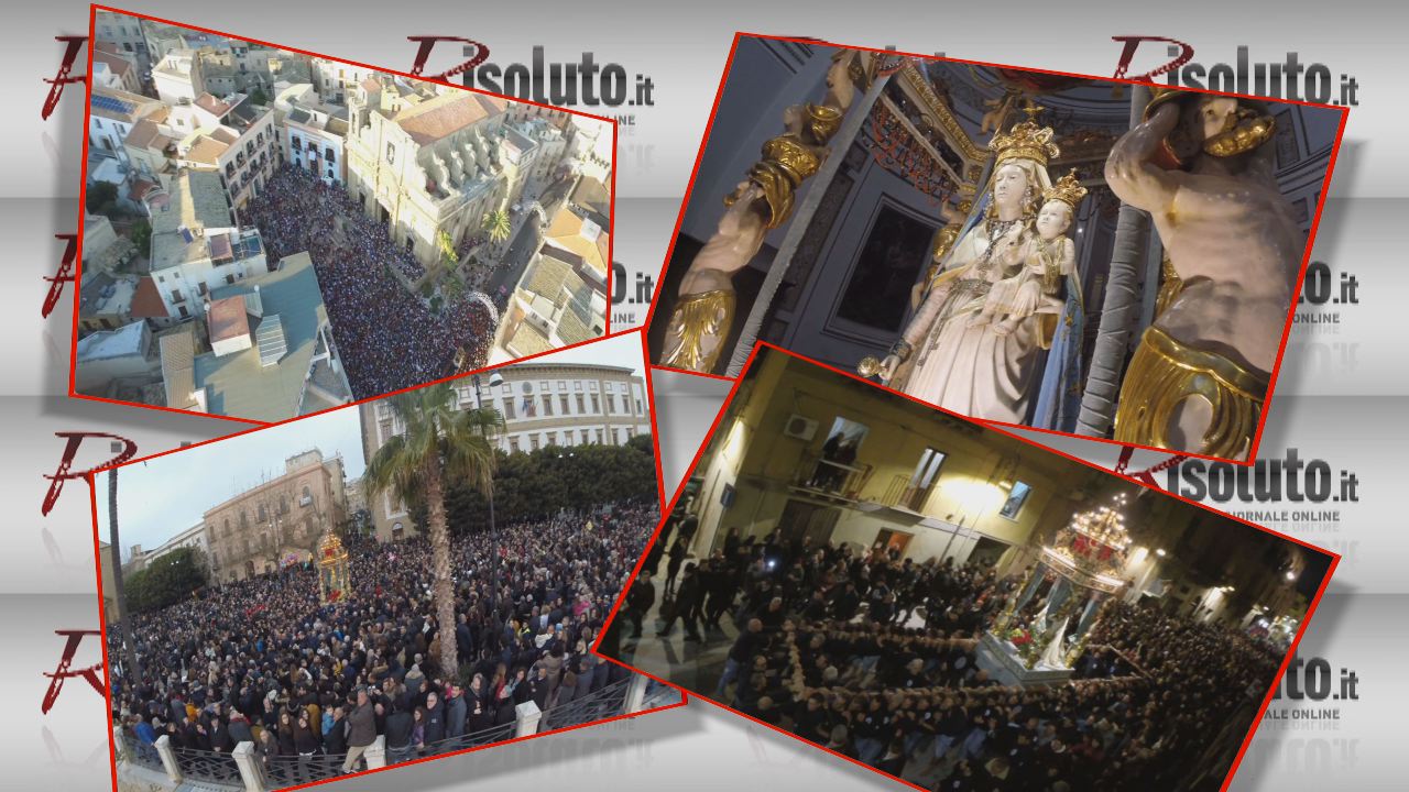 La Processione della Madonna del Soccorso di Sciacca in diretta Facebook su Risoluto.it