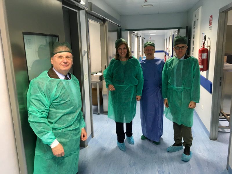 Ospedale di Ribera, La Rocca Ruvolo: "I reparti di Medicina e Chirurgia verranno potenziati"