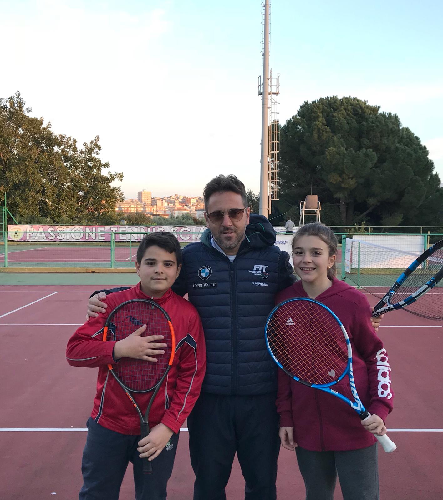 Tennis, Abate e Puccio di Sciacca si qualificano per la fase regionale del "Fit Junior Program"