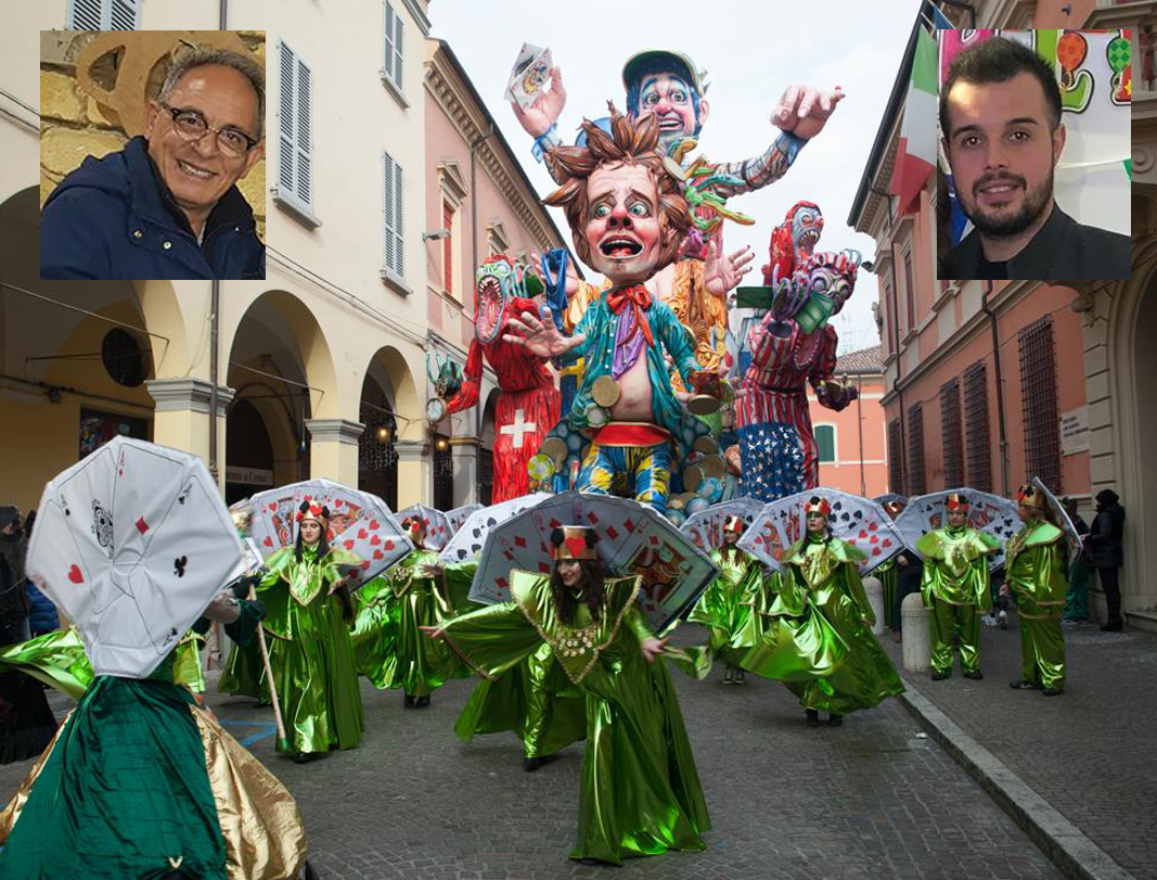 Architettura e musica del Carnevale di Sciacca ancora protagonista a Cento (video)
