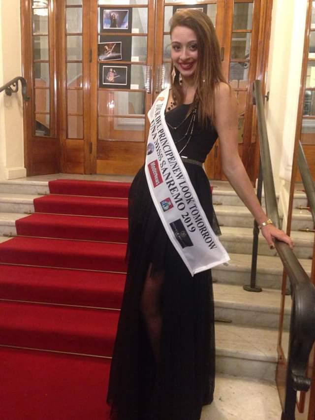 Angelica Oliva, di Villafranca Sicula, vince la fascia “Una Miss a Sanremo 2019”