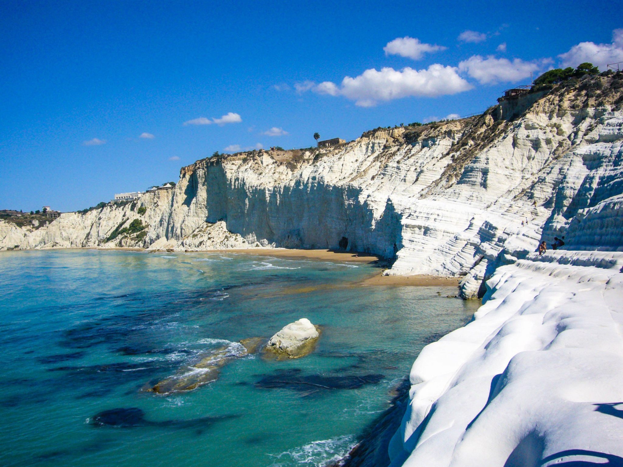 Completati i lavori a Scala dei Turchi, nuovamente accessibile la spiaggia