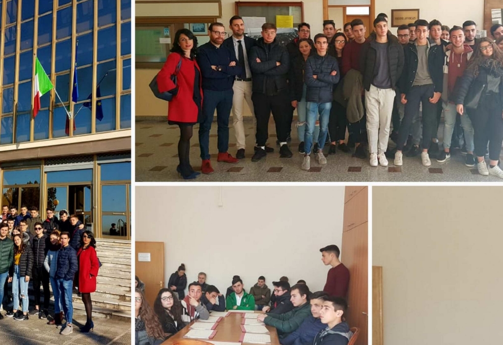 Alternanza scuola lavoro, studenti al palazzo di giustizia di Sciacca