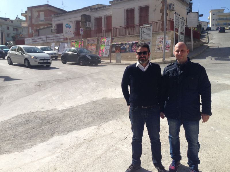 Riaperto al transito l'incrocio tra le vie Amendola, Ovidio e Giovanni XXIII di Sciacca, Brunetto: "E adesso lavori per riaprire via Fratelli Argento"