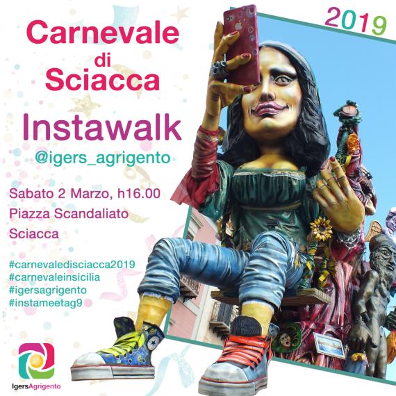 Instawalk di Igers Agrigento oggi al Carnevale di Sciacca