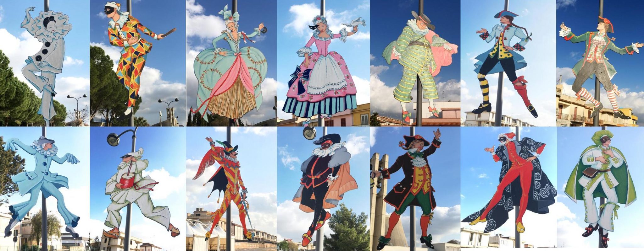 A Montevago in mostra le maschere tradizionali di Carnevale realizzate da Manno e Morreale
