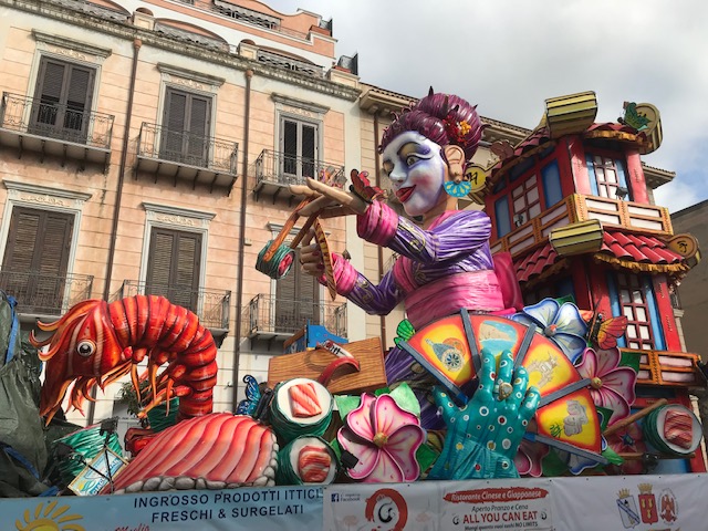 Carnevale di Sciacca, per i carri di fascia B vince "Ma chi ci sushi"