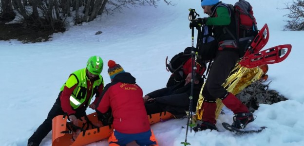 Escursionista colto da malore sulla neve a Piano Battaglia