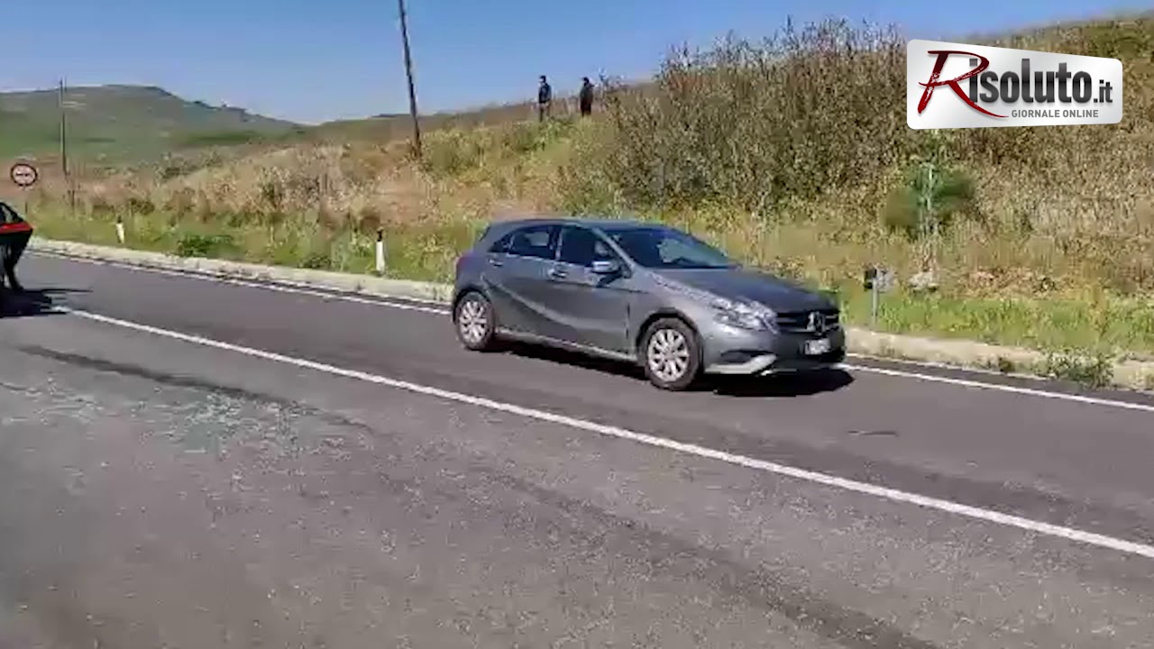 Incidente sulla Fondovalle coinvolto l'autobus della ditta Gallo proveniente da Sciacca, un ferito