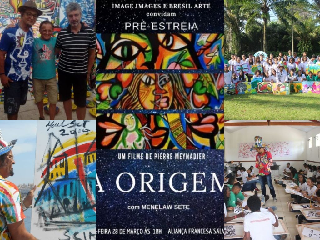 Da Salvador Bahia a Sciacca, passando per molte città europee e del mondo intero, il viaggio pittorico lungo trent'anni di Menelaw Sete