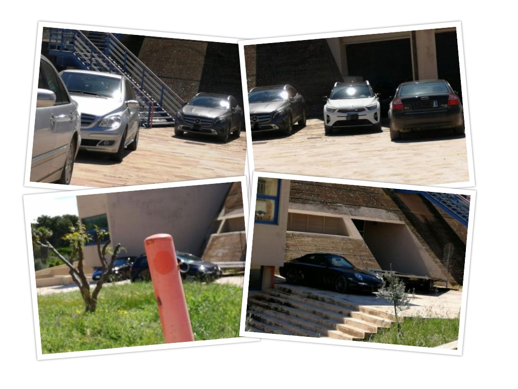 Ancora parcheggio selvaggio al Samona' di Sciacca, auto in mostra come da una concessionaria