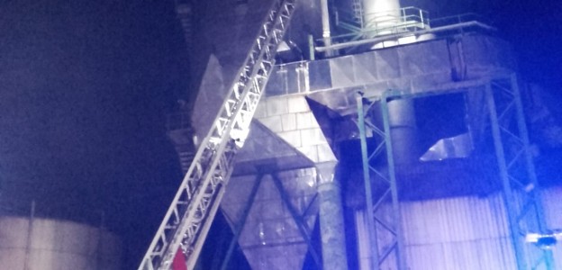 Partinico: incendio alla distilleria Bertolino, tre feriti uno è grave