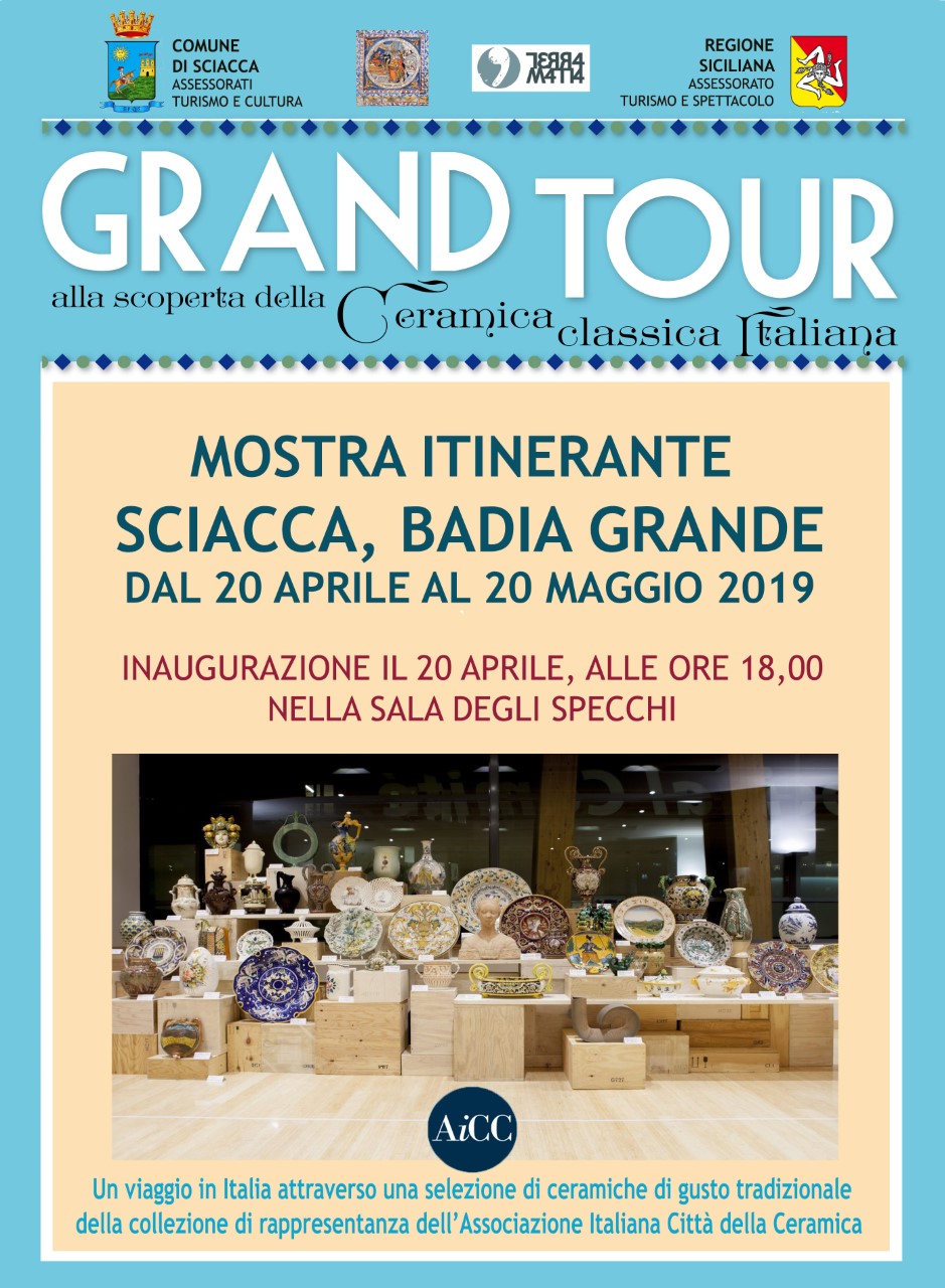 Il Grand Tour della ceramica, a Sciacca mostra di rappresentanza Aicc