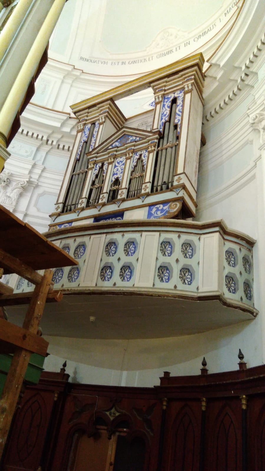 A Sciacca inaugurazione dell'organo a canne della chiesa del Carmine costruito negli anni '50 e ora restaurato