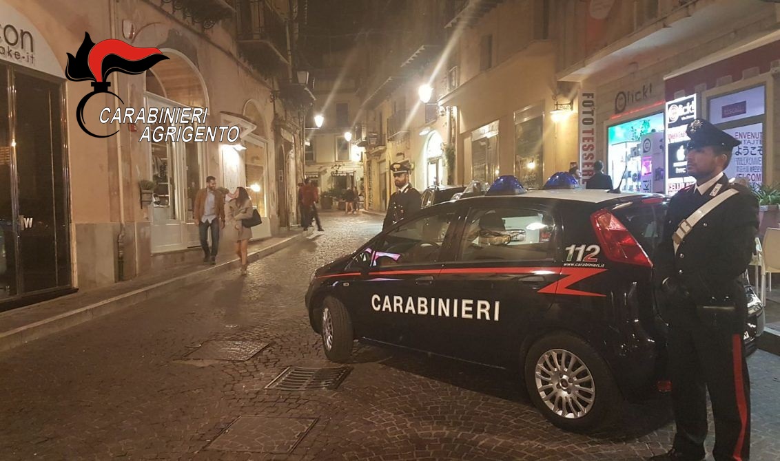 Operazione antidroga "Piazza Pulita" dei carabinieri del comando provinciale di Agrigento con dieci arresti