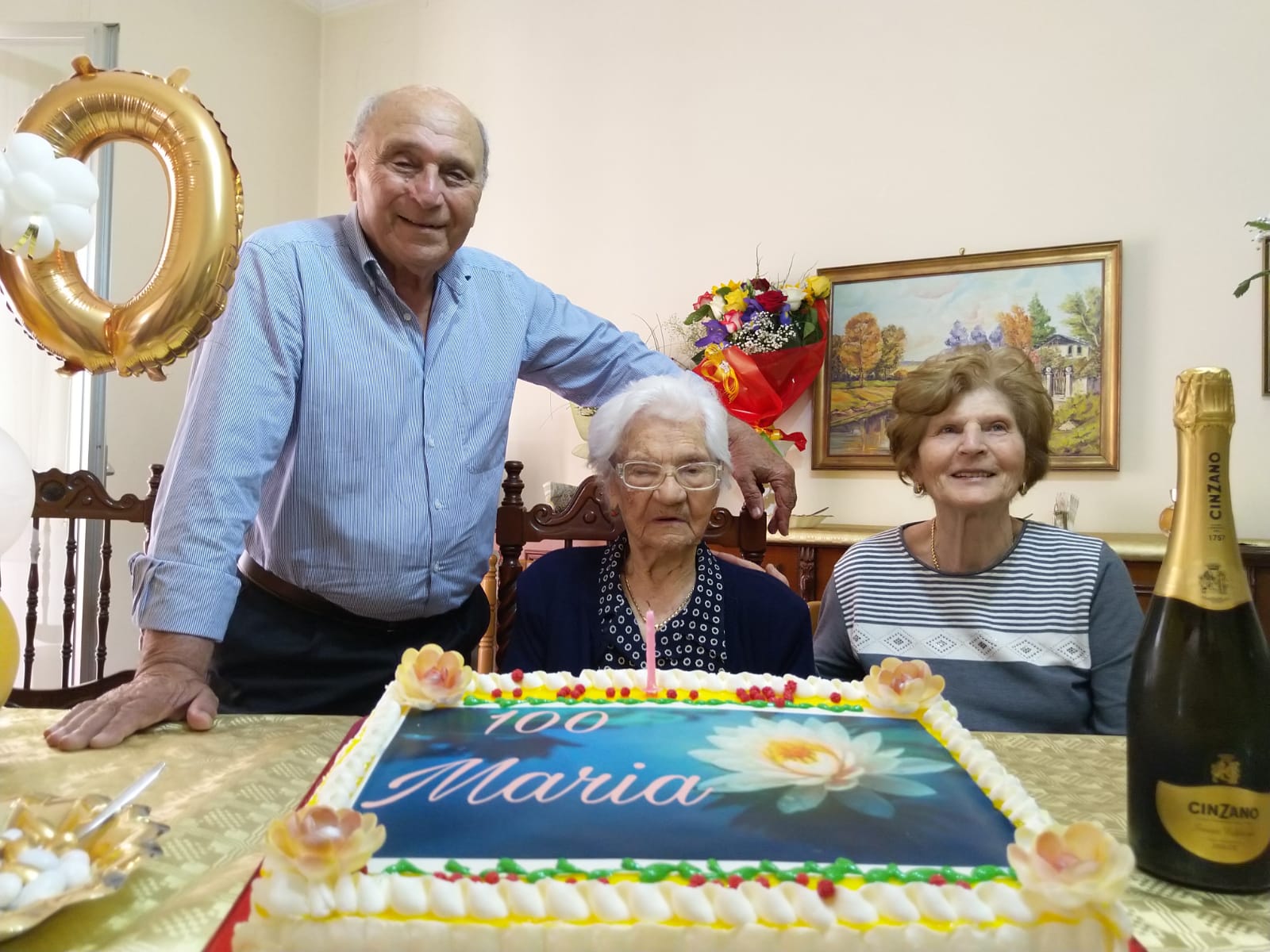 Un 25 Aprile ancora più bello per Maria Ribecca di Sciacca che festeggia 100 anni