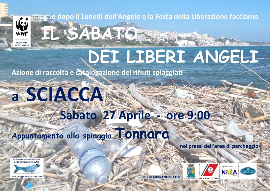 "Il sabato dei liberi angeli" il WWF a Sciacca con spiagge plastic free