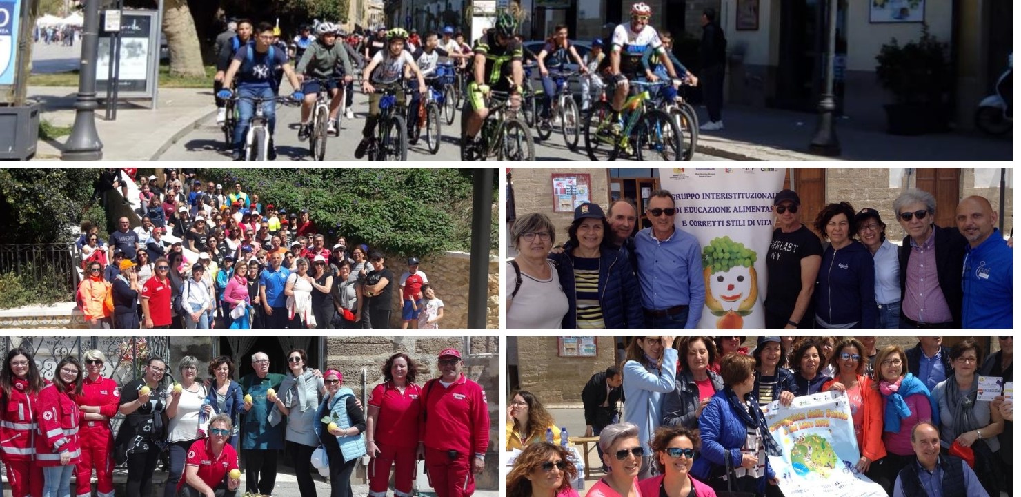 Numerosi partecipanti alla “Passeggiata della Salute” a Sciacca
