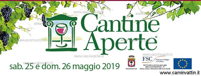 Tutto pronto per Cantine Aperte 2019: sabato e domenica a Sambuca di Sicilia degustazione di vini al Feudo Arancio