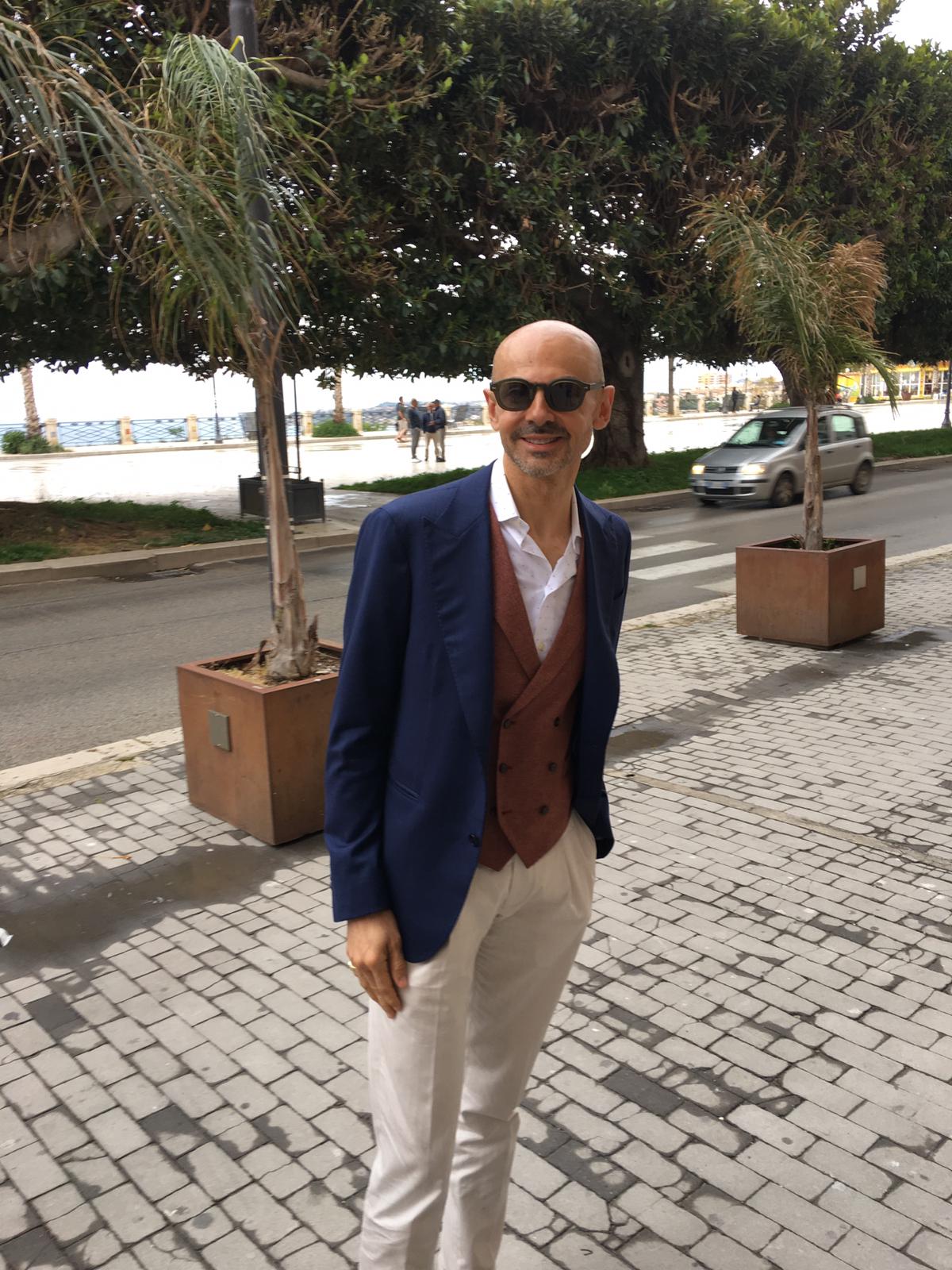 Arriva a Sciacca per lavoro anche Enzo Miccio, il wedding planner piu' famoso in giro per un sopralluogo