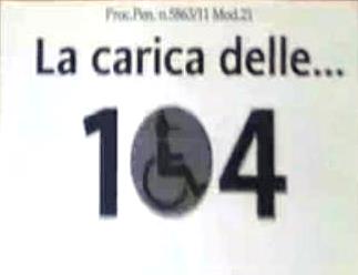 "La carica delle 104": nell'agrigentino parte la fase centrale del processo penale