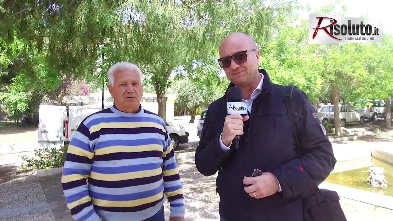 Forestale in azione al parco delle Terme di Sciacca, ma serviranno altri interventi perchè c'è tanto lavoro da fare