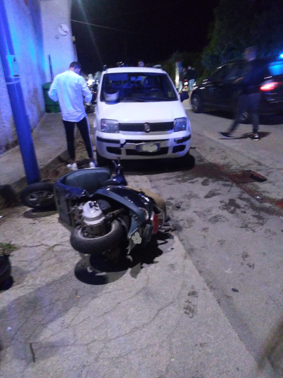 Incidente a San Marco tra un quad e uno scooter, quattro ragazzi feriti