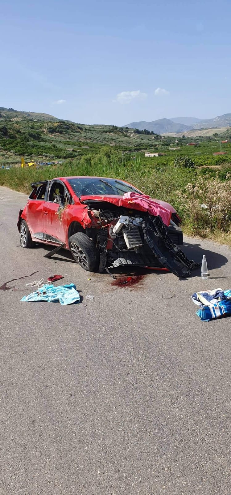 Ventunenne di Lucca Sicula trasportato in elisoccorso a Palermo per l'incidente in località Piano Monaco