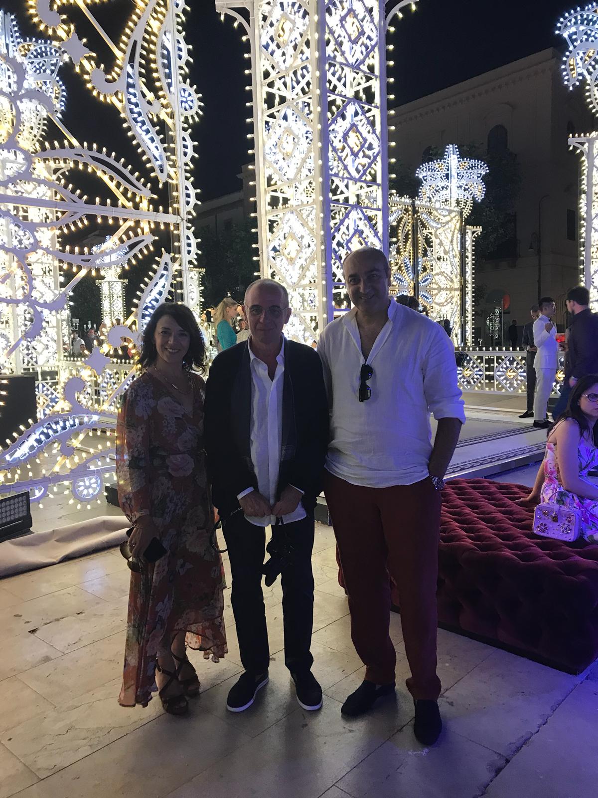 Il Maestro Tornatore alla guida delle riprese dello show D&G anche a Sciacca