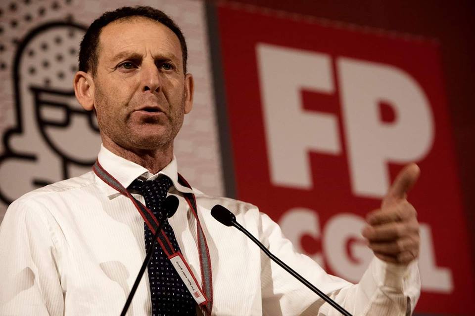 Alfonso Buscemi verso la segretaria provinciale della Cgil Agrigentina