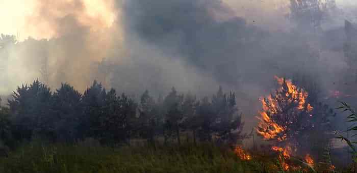 Per un incendio traffico bloccato sulla Fondovalle Sciacca - Palermo