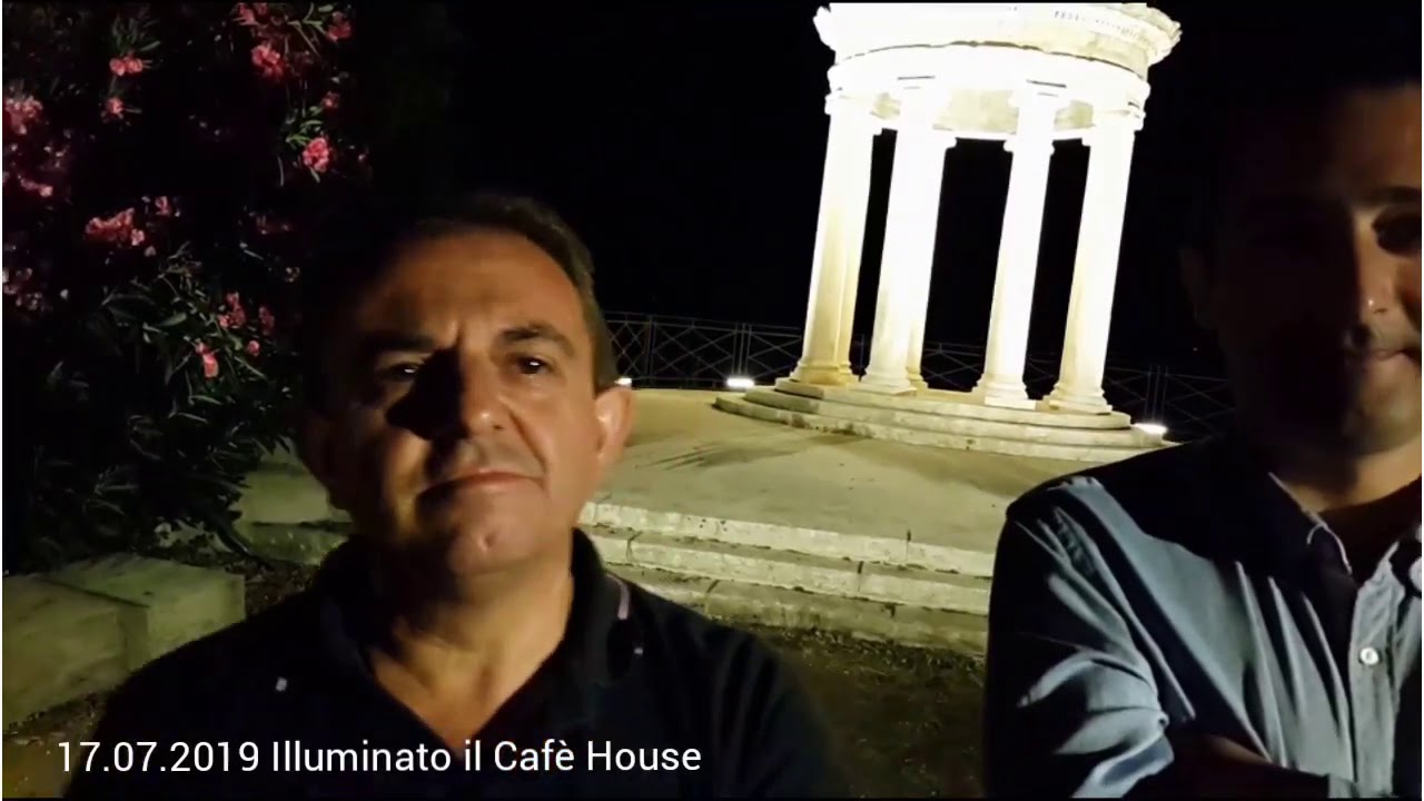 Si illumina il Cafè House di Santa Margherita, ieri l'inaugurazione al termine dei lavori del tempietto