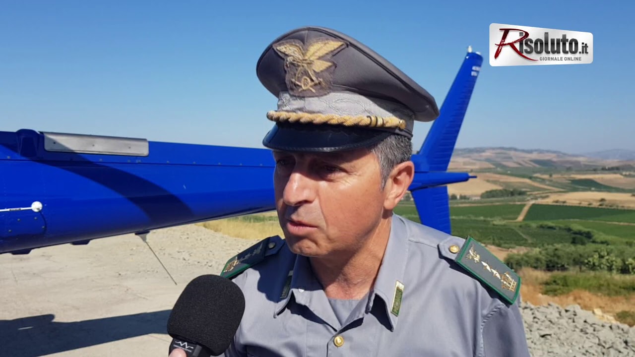 Da oggi a Sambuca un elicottero del Corpo Forestale sempre pronto per i servizi antincendio