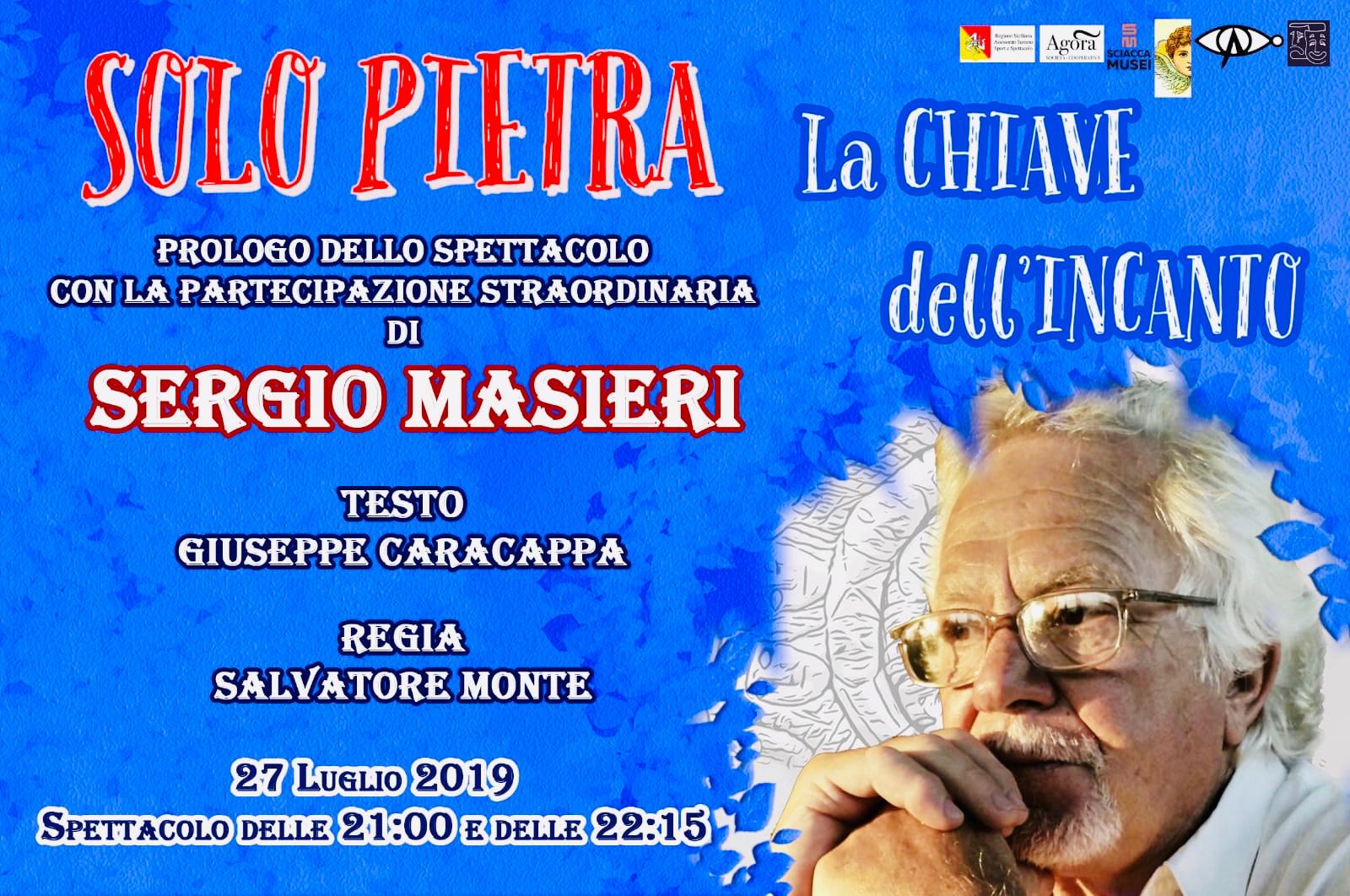 Sabato il debutto de "La Chiave dell'incanto", apertura dello spettacolo con il prologo di Sergio Masieri
