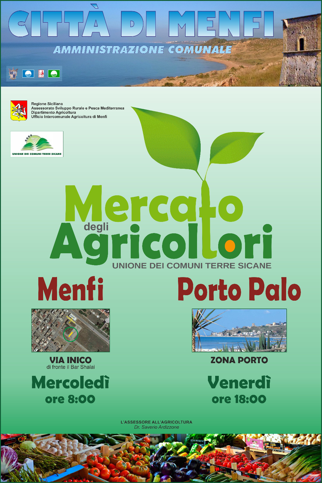 Menfi, il Mercato degli Agricoltori si svolgerà anche a Porto Palo