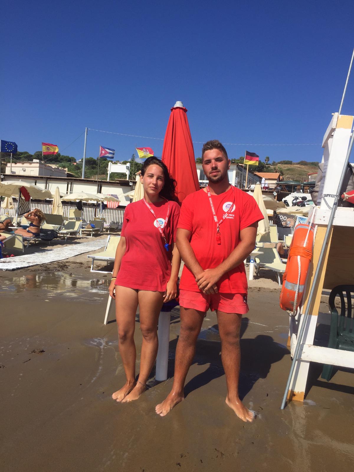 Sciacca, un salvataggio anche sulla spiaggia di Capo San Marco