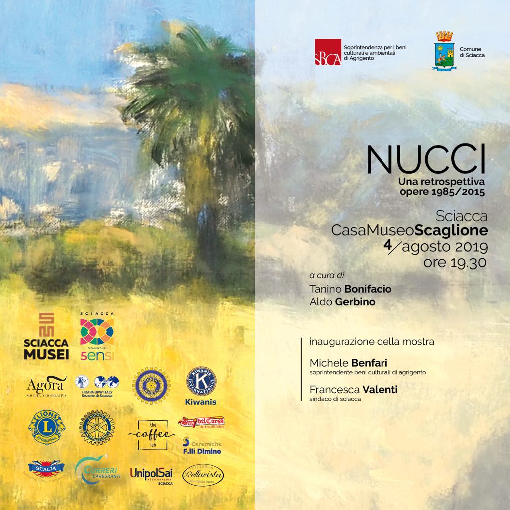 Sciacca ricorda Enzo Nucci con una mostra al Museo Scaglione