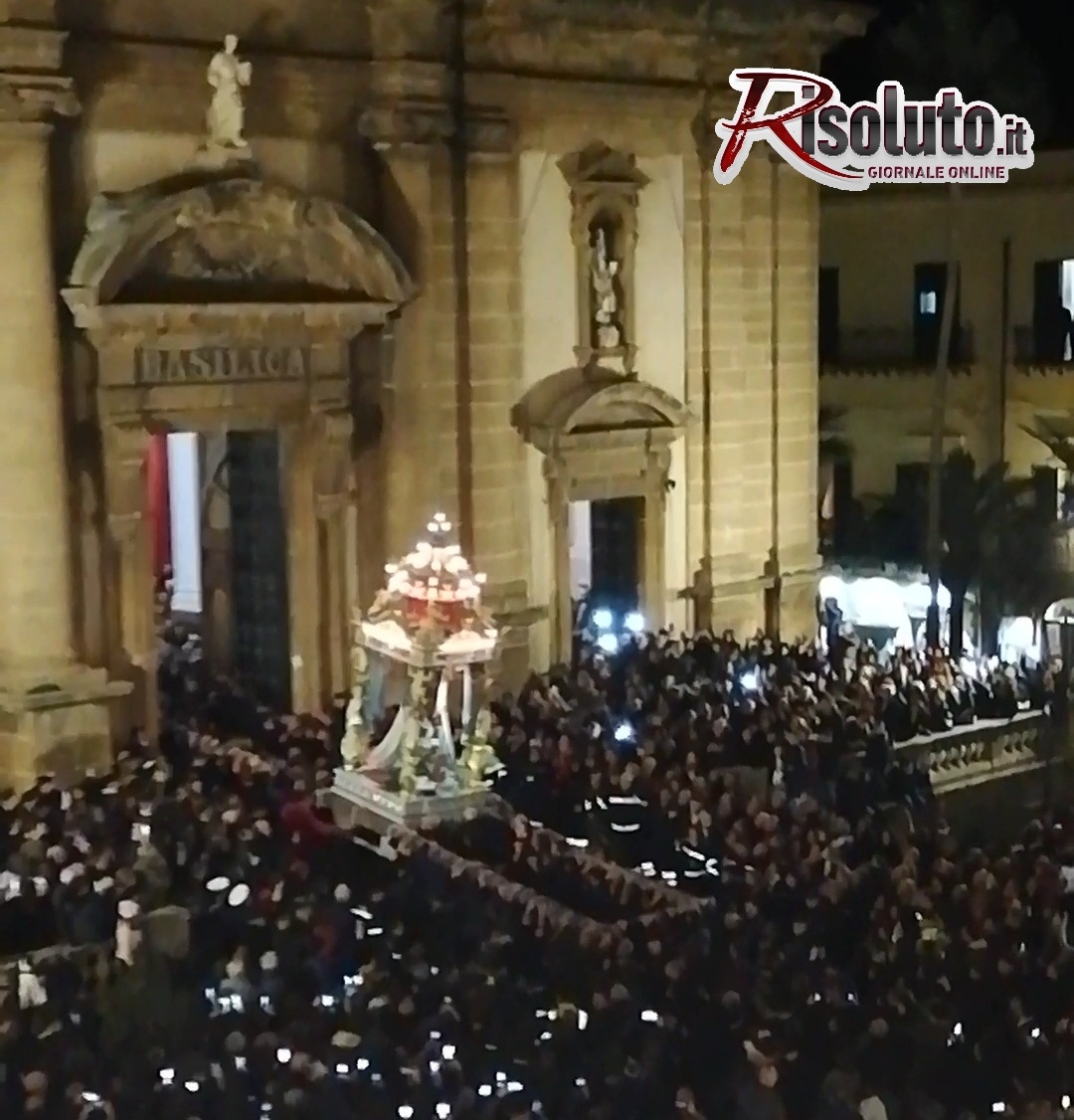 Rinnovato il rito di agosto alla Madonna del Soccorso, folla per la festa della Patrona a Sciacca