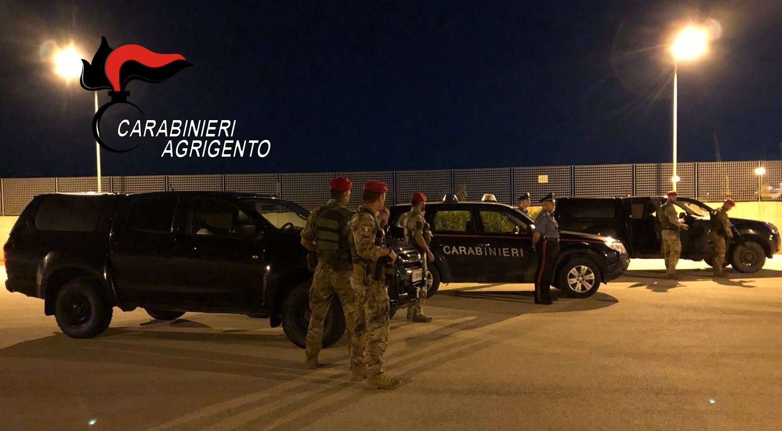 Sbarco di migranti a Sciacca, in azione i carabinieri