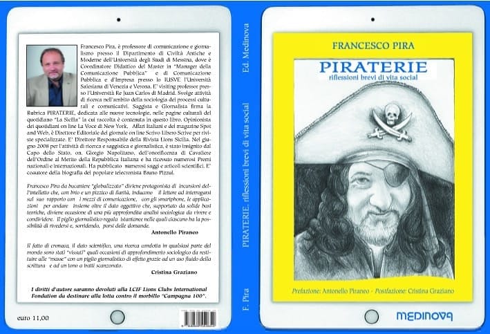 Presentazione del libro "Piraterie" del sociologo Francesco Pira al Dedalo Fest