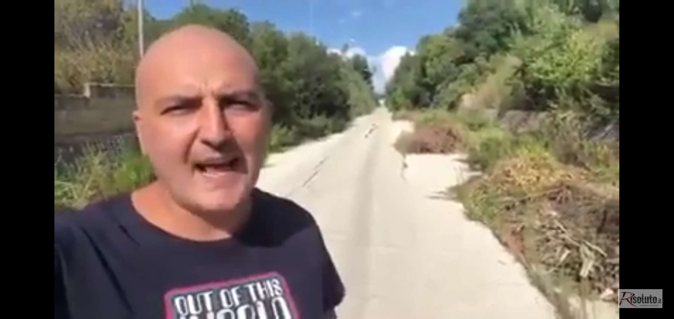 "La variante", un comico di Sciacca fa una parodia sulle condizioni del viadotto Cansalamone