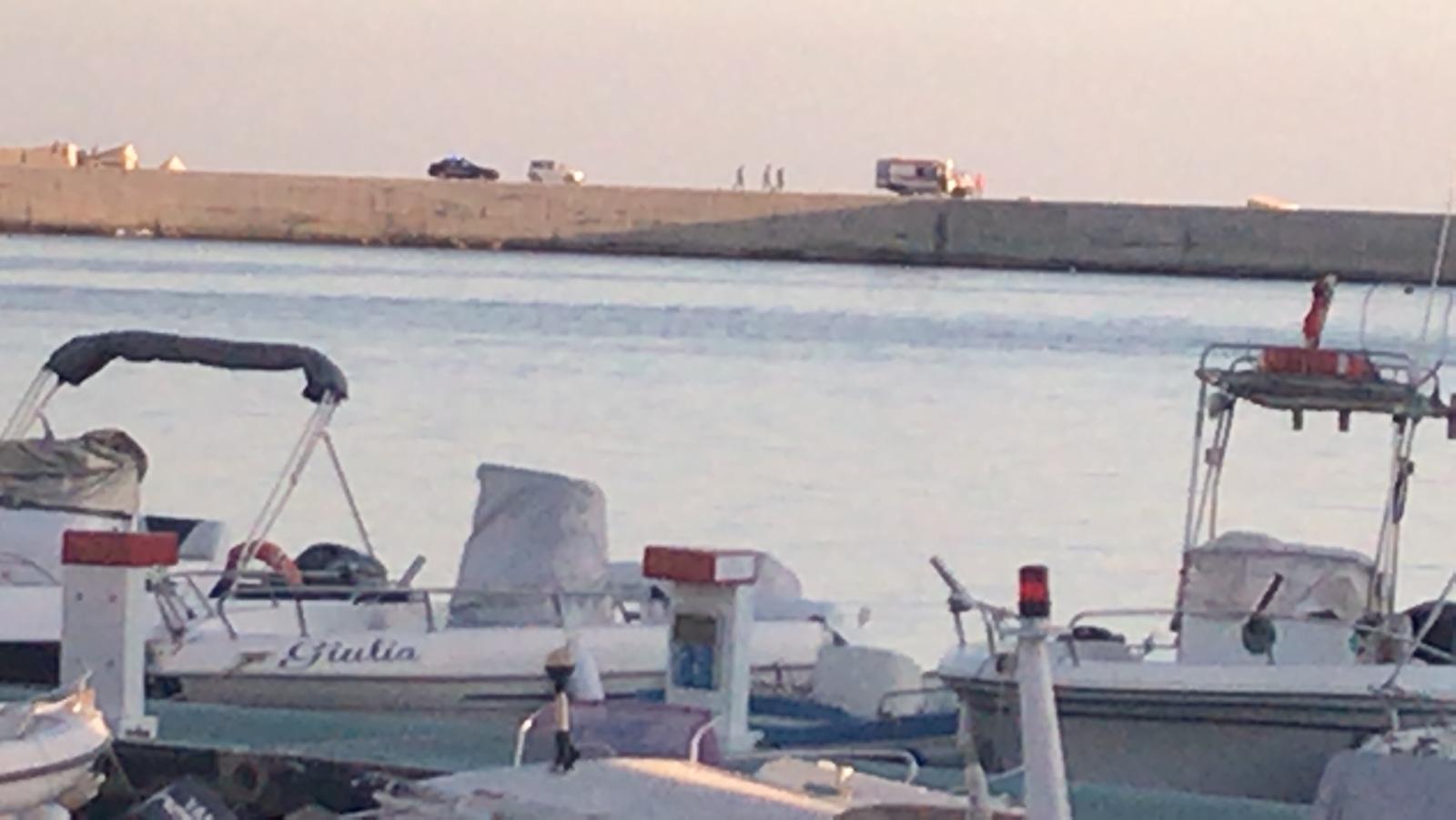 Cade accidentalmente dalla banchina del porto, ferito un uomo