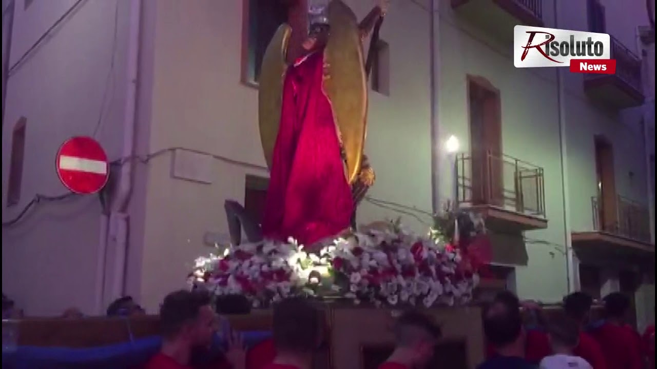 Festeggiamenti per San Michele in corso nell'antico quartiere di Sciacca