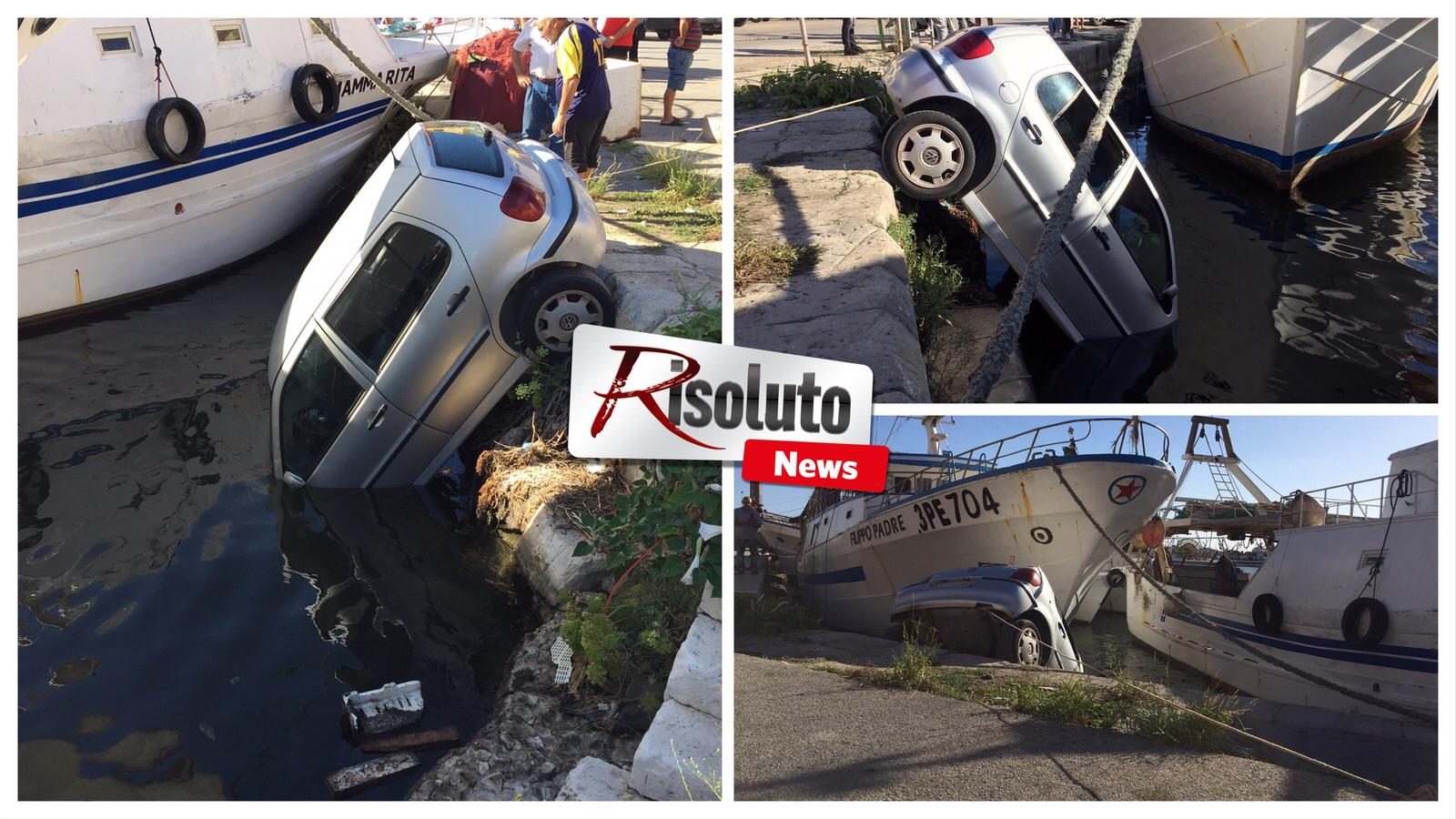 New Jersey in cemento al porto di Sciacca per evitare il parcheggio delle auto