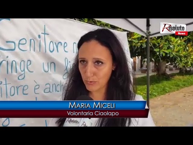 Aiutare ad elaborare il lutto per  la perdita di un bimbo, Ciaolapo oggi in piazza con un infopoint