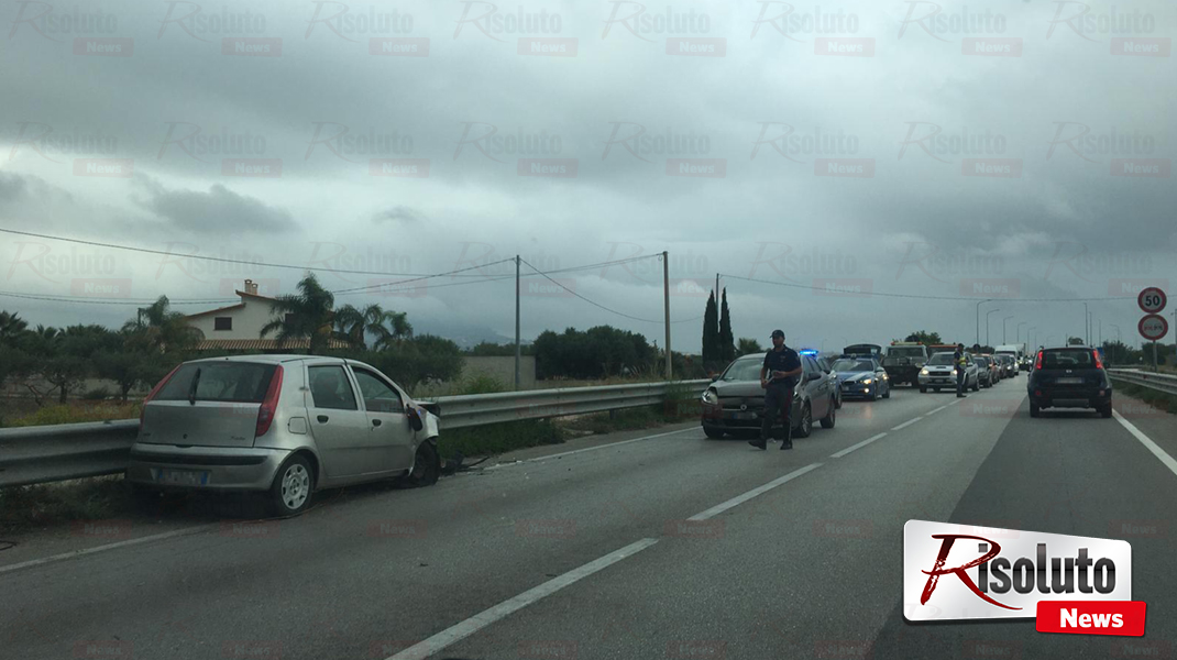 Riaperta al transito la statale 115 nella contrada Piana di Sciacca