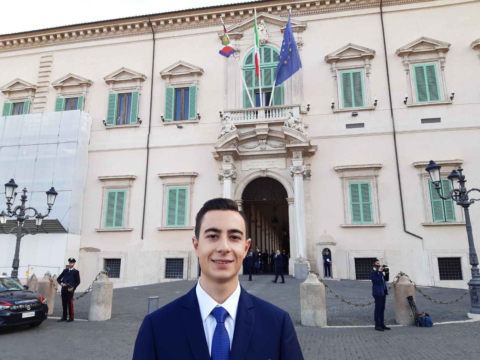 Giuseppe Turturici, il giovane “Alfiere del lavoro” di Caltabellotta, domani ospite a Porta a Porta