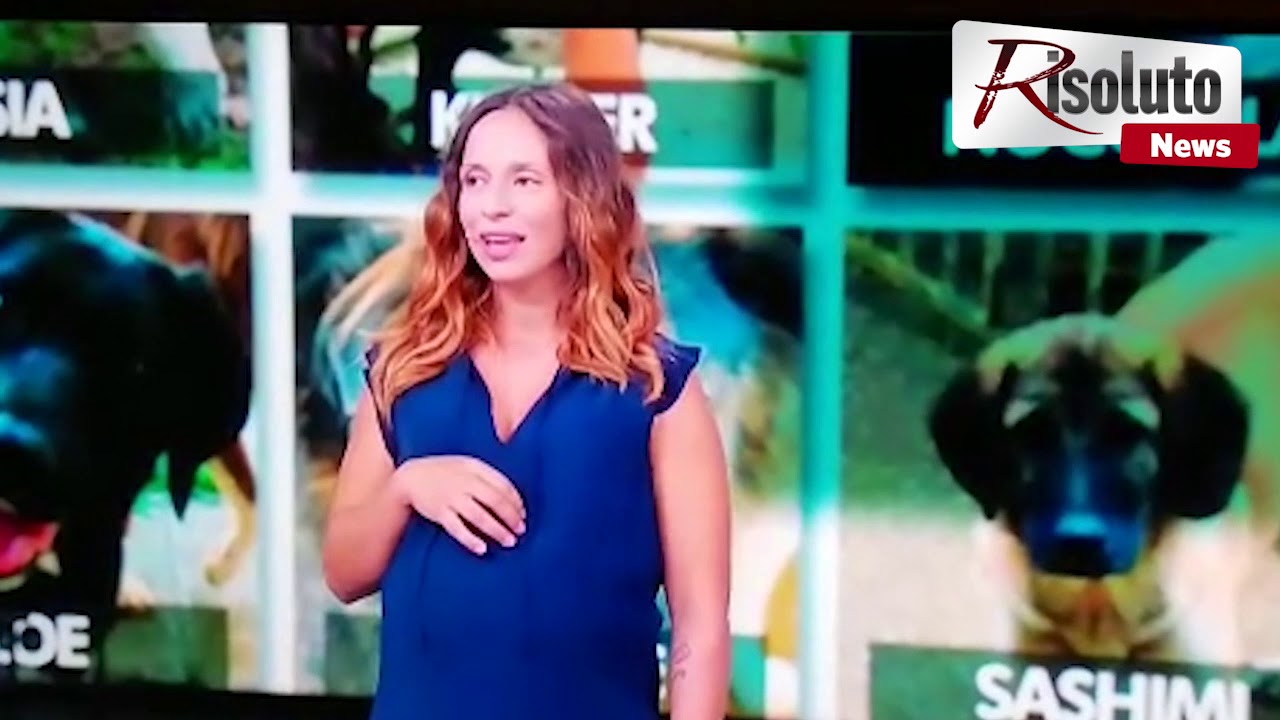 Chiara Calasanzio e i suoi cani commuovono i giudici di "Tu Si Que Vales"