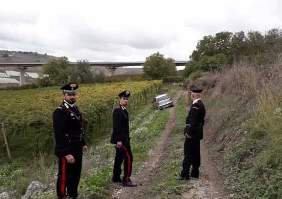 Ritrovato l'anziano di Racalmuto, era scivolato con la sua auto in una scarpata
